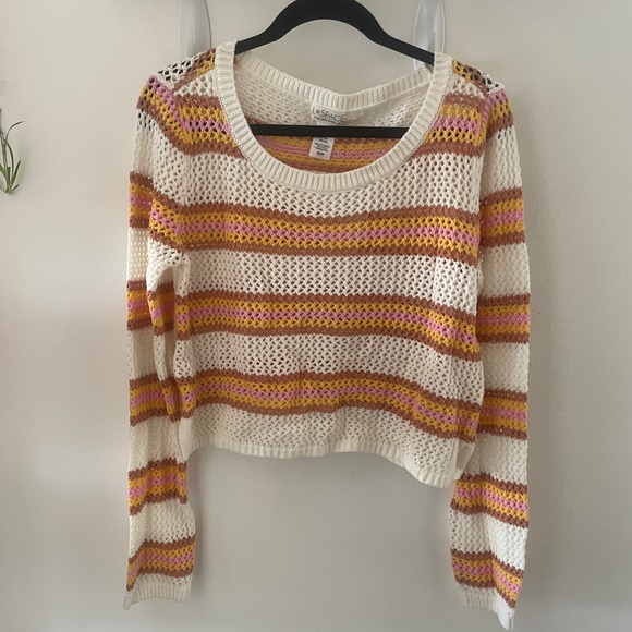 NWT L*Space - On The Horizon Crochet Sweater - Picture 3 of 8